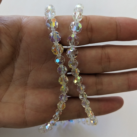 EVC DANIEL SWAROVSKI AB CHOKER NECKLACE 14.5"x17.5" - Picture 1 of 16